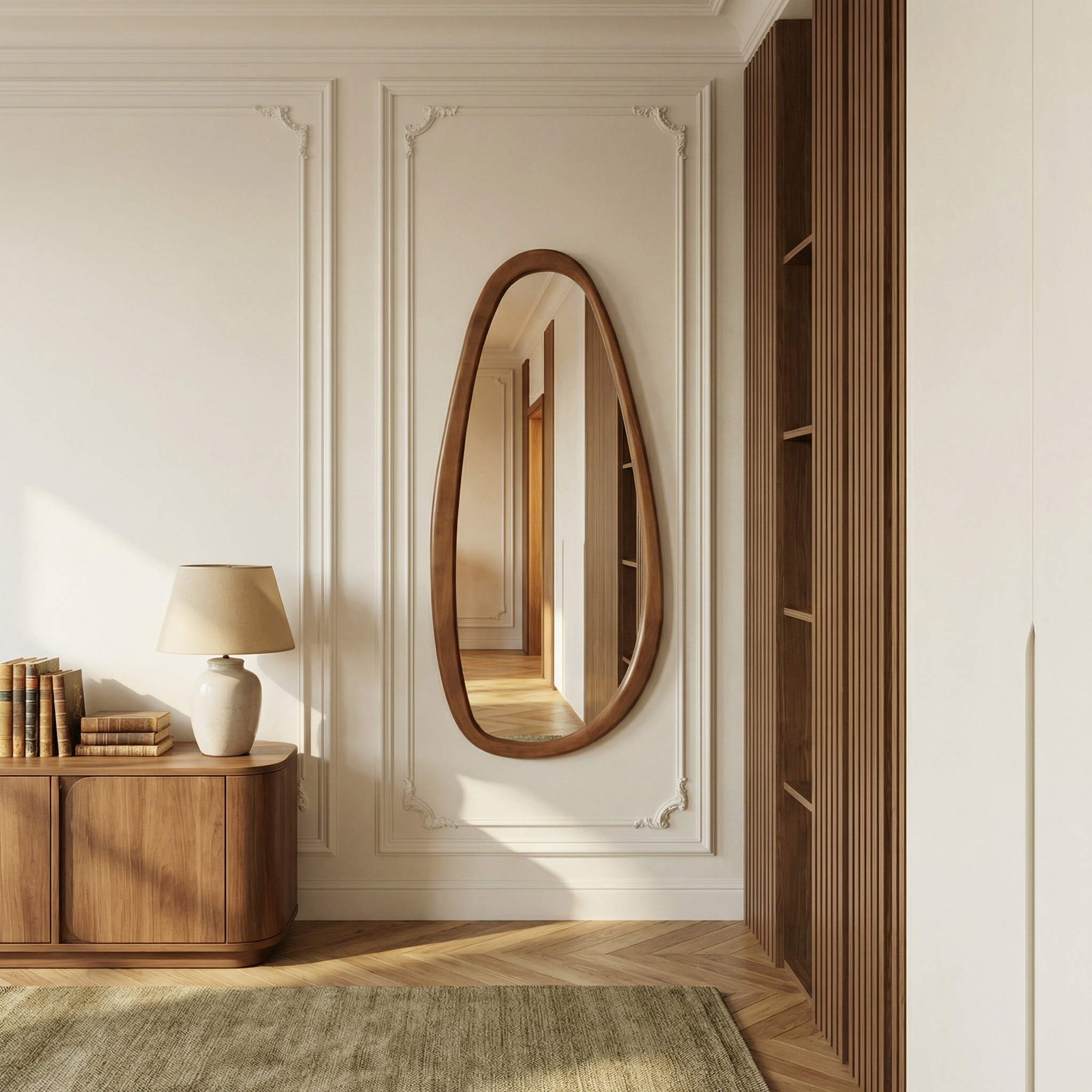 sia-victoria-miroir-organique-bois-clair-150x70-cm-ovale image 2