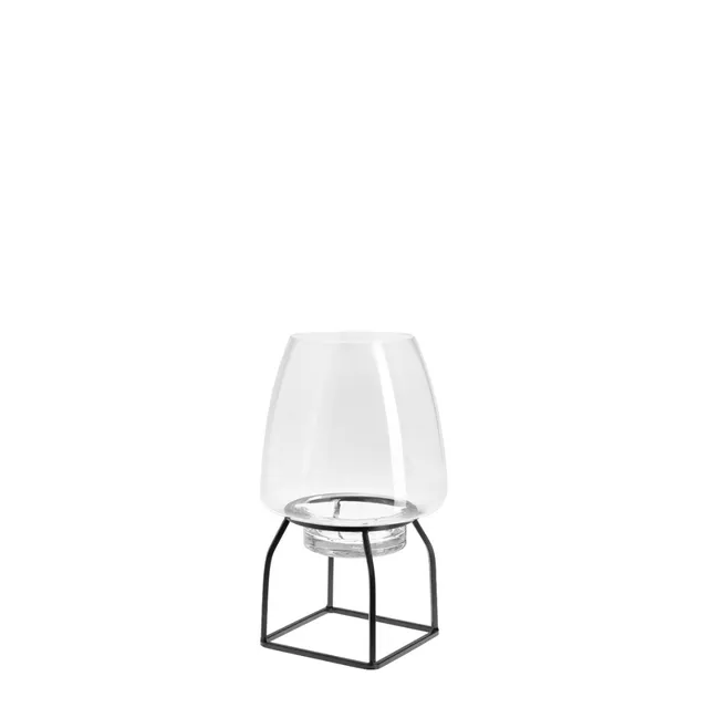 sia-deco-nora-soaz-photophore-verre-transparent-32-cm image 1