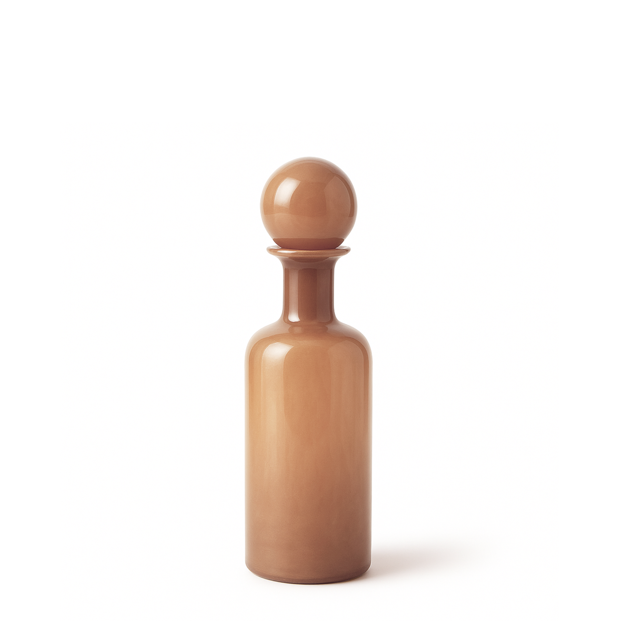 sia-deco-antica-vase-en-verre-nude-beige-38-cm image 1