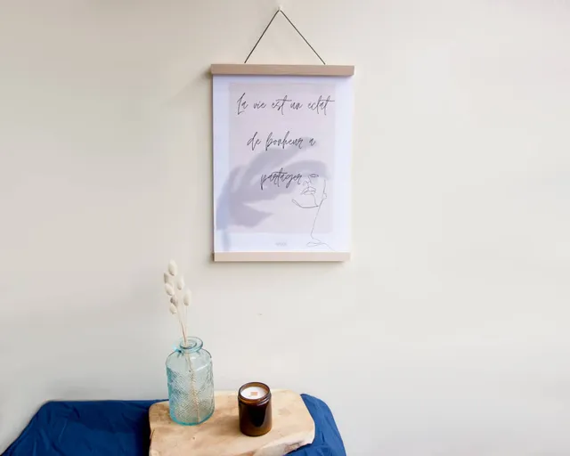 am-cla-porte-affiches-porte-affiche-bois-30-cm-h-tre-a3 image 1