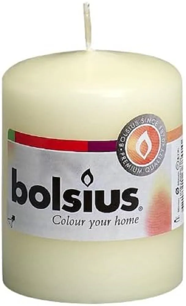bolsius-bougies-piliers-80-mm-bougie-ivoire-lot-10-17h image 1