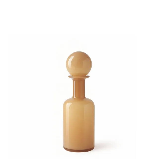 sia-deco-antica-vase-en-verre-nude-beige-34-cm image 1