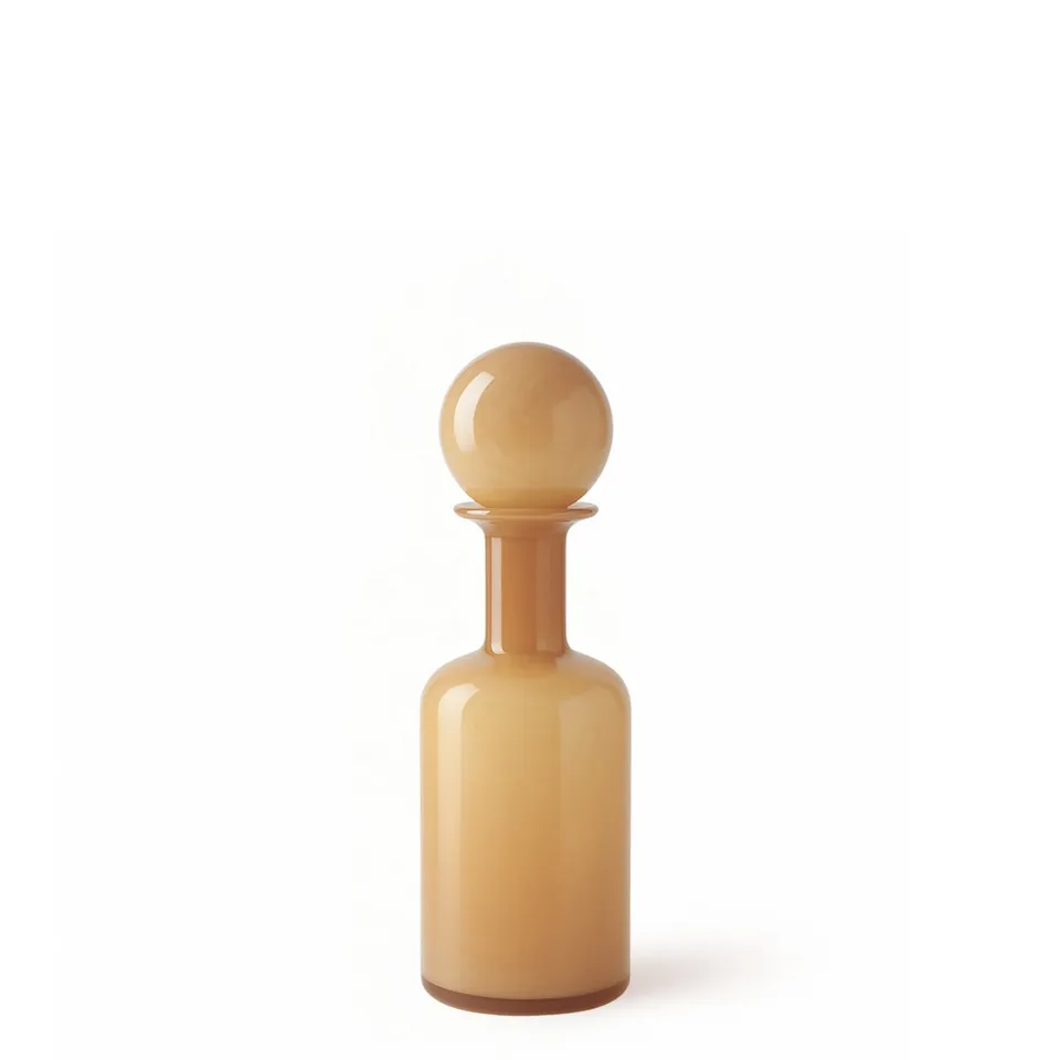 sia-deco-antica-vase-en-verre-nude-beige-34-cm image 1