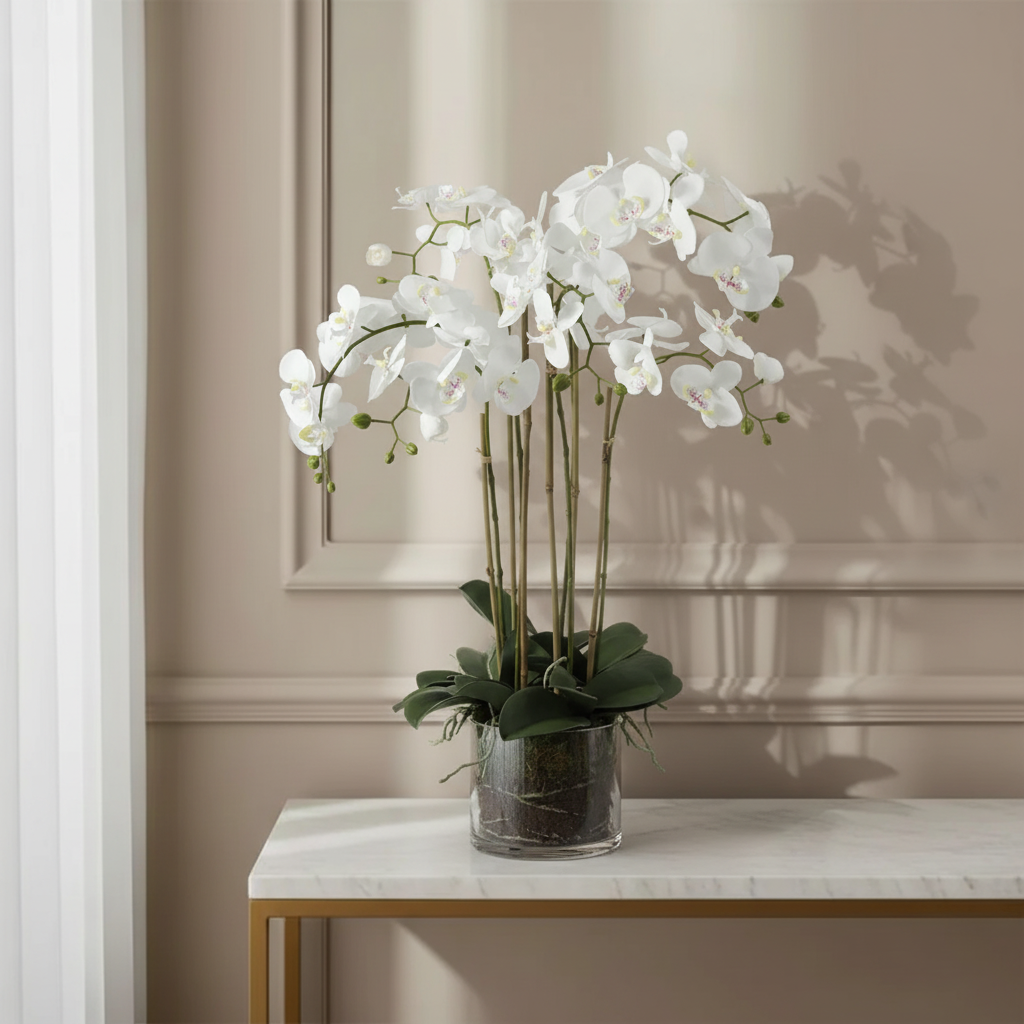 sia-noah-orchid-e-artificielle-blanc-85-cm image 2