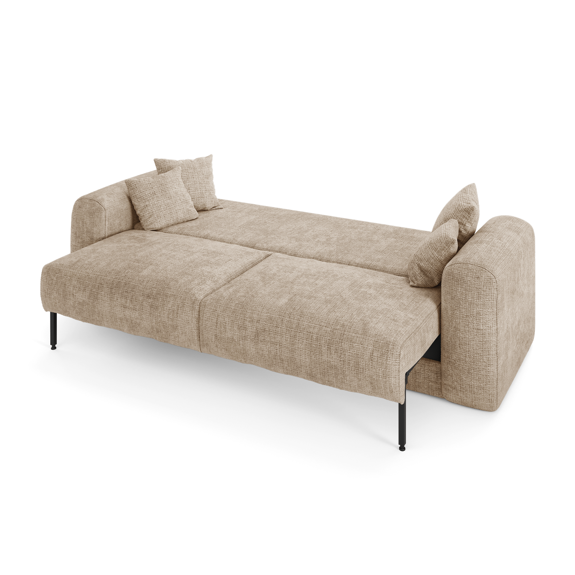 sia-deco-rio-canap-convertible-coffre-beige-3-4-places image 4