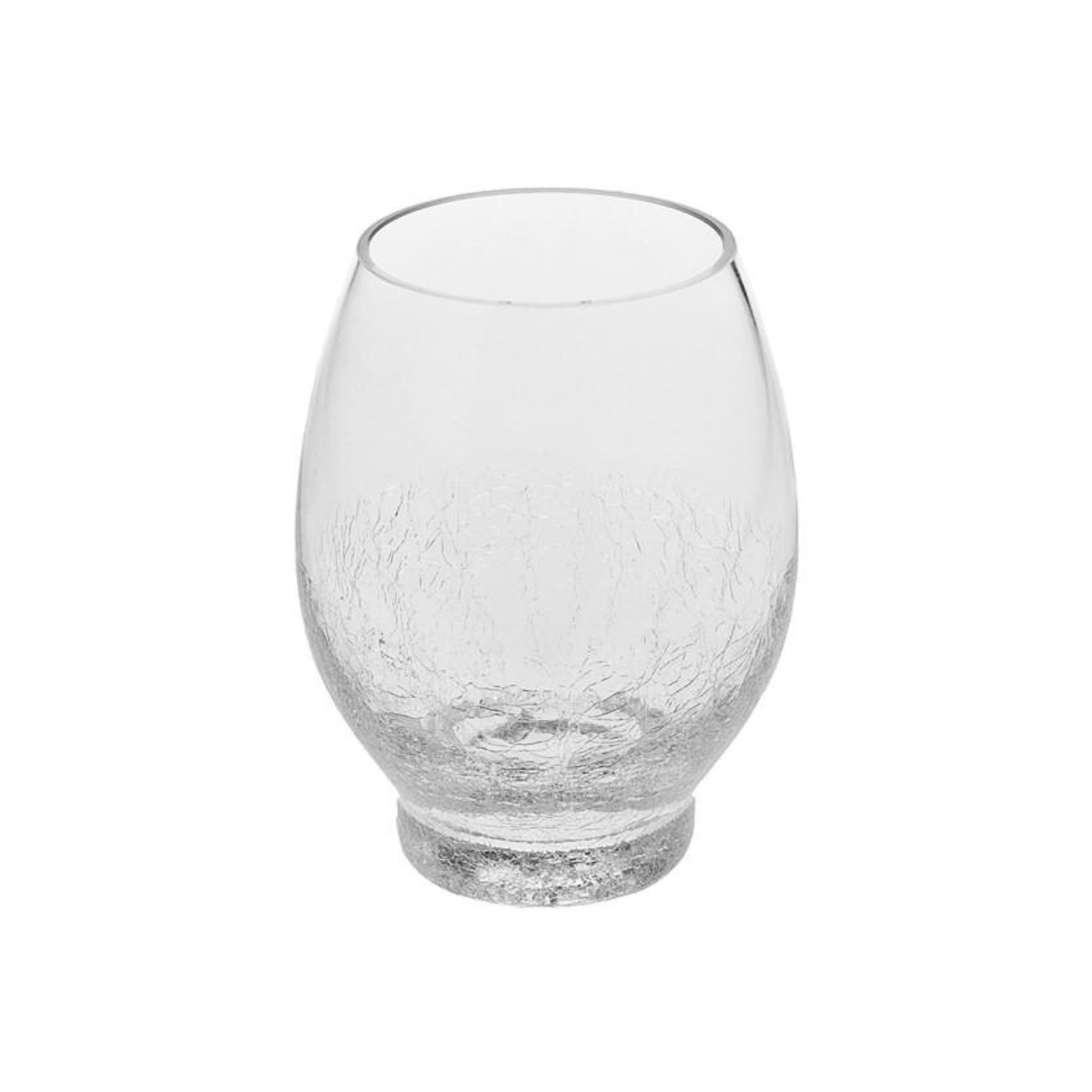 sia-deco-alba-photophore-17-cm-verre-transparent-craquel image 3