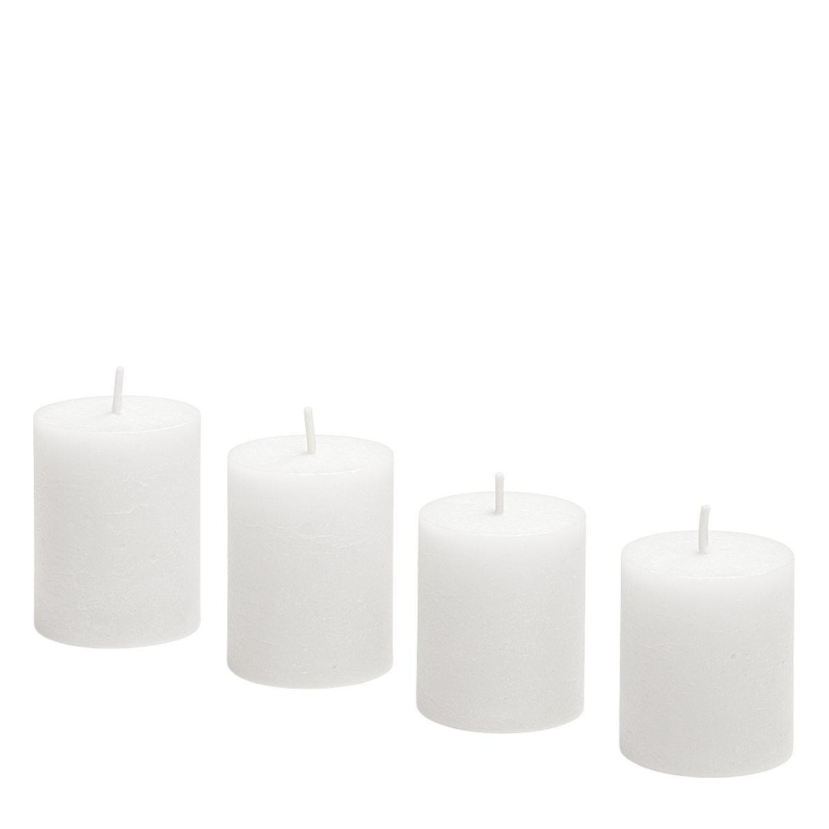 sia-nora-antik-xs-coffret-4-bougies-blanches-5-cm image 1