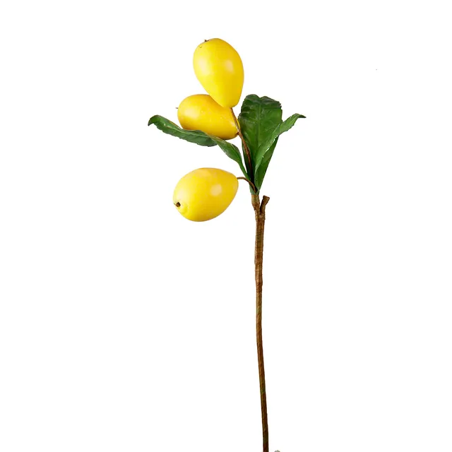 sia-noah-n-fle-branche-artificielle-jaune-38-cm image 1
