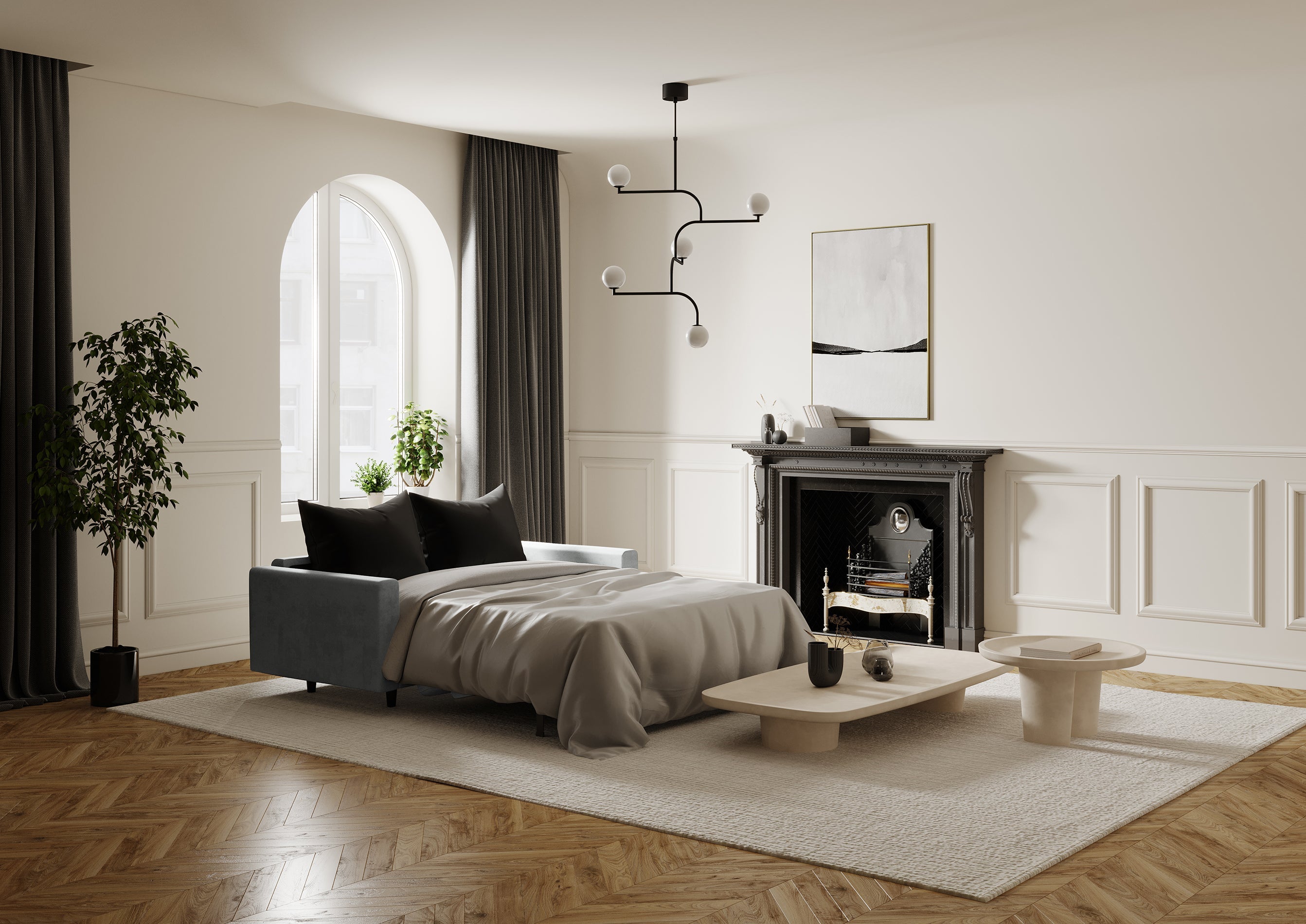 sia-deco-joan-canap-convertible-hailie-jade-beige-160-cm image 3
