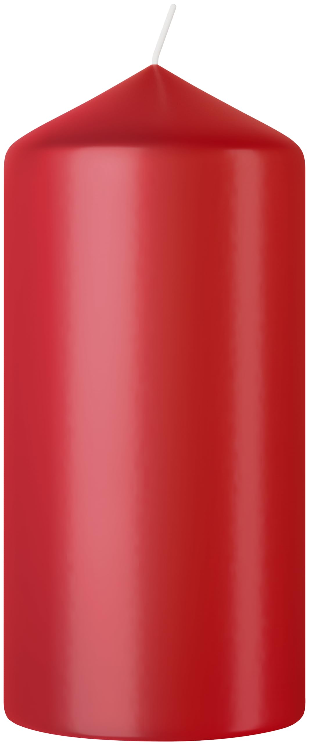 bolsius-essentials-bougie-pilier-rouge-lot-4-33h image 2