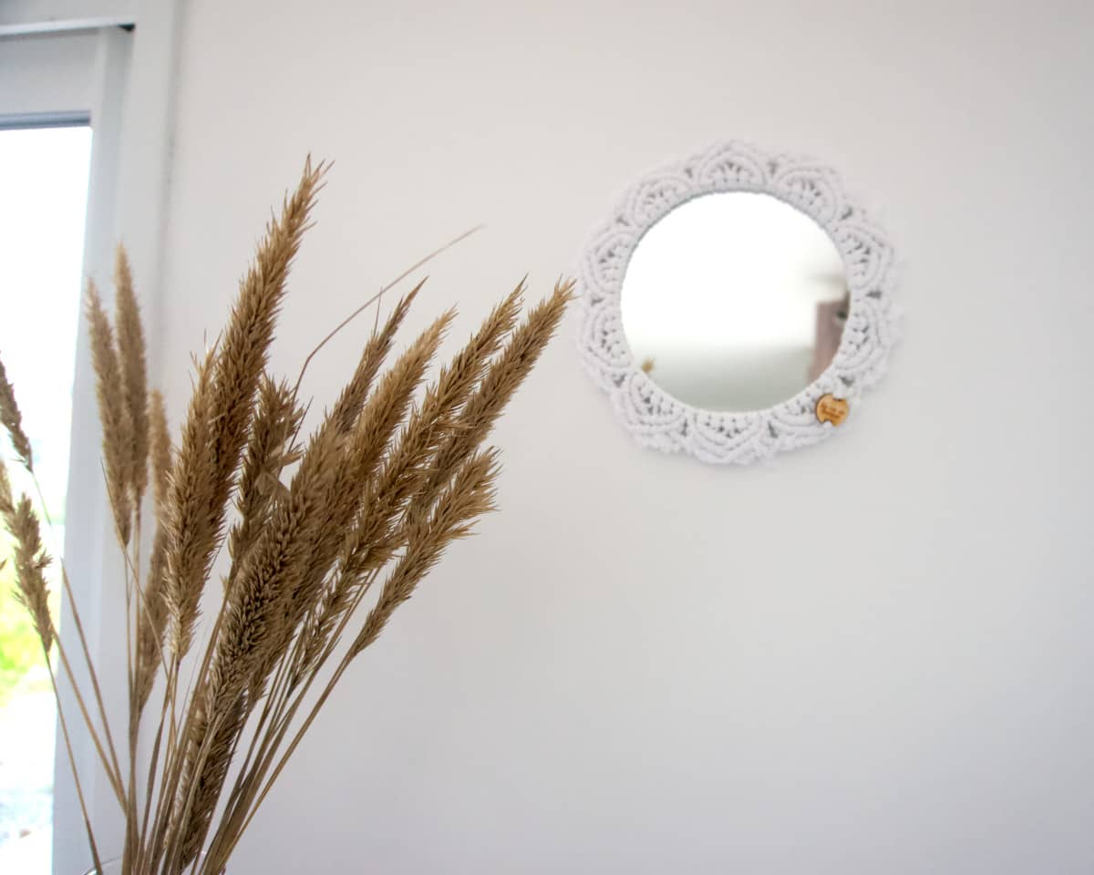 am-cla-miroirs-couronnes-miroir-macram-blanc-rond-20-cm image 3