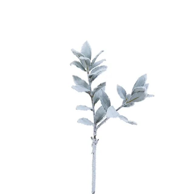 sia-deco-noah-laurier-enneig-branche-artificielle-blanc-45-cm image 1