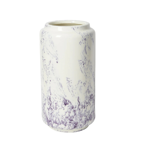 sia-deco-antica-vase-marbre-c-ramique-40-cm-blanc image 1