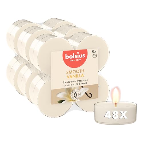bolsius-chauffe-plat-maxi-bougie-vanille-lot-8-8h image 8