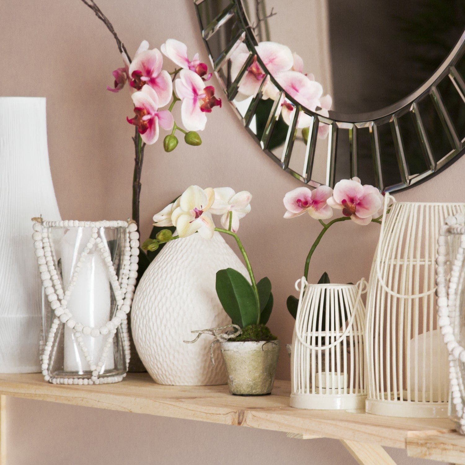 sia-noah-sina-composition-orchid-e-artificielle-rose-28-cm image 2
