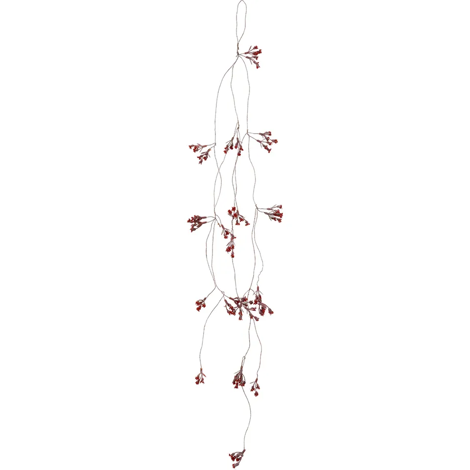 sia-deco-noah-guirlande-mini-fleurs-automne-rouge-106-cm image 1