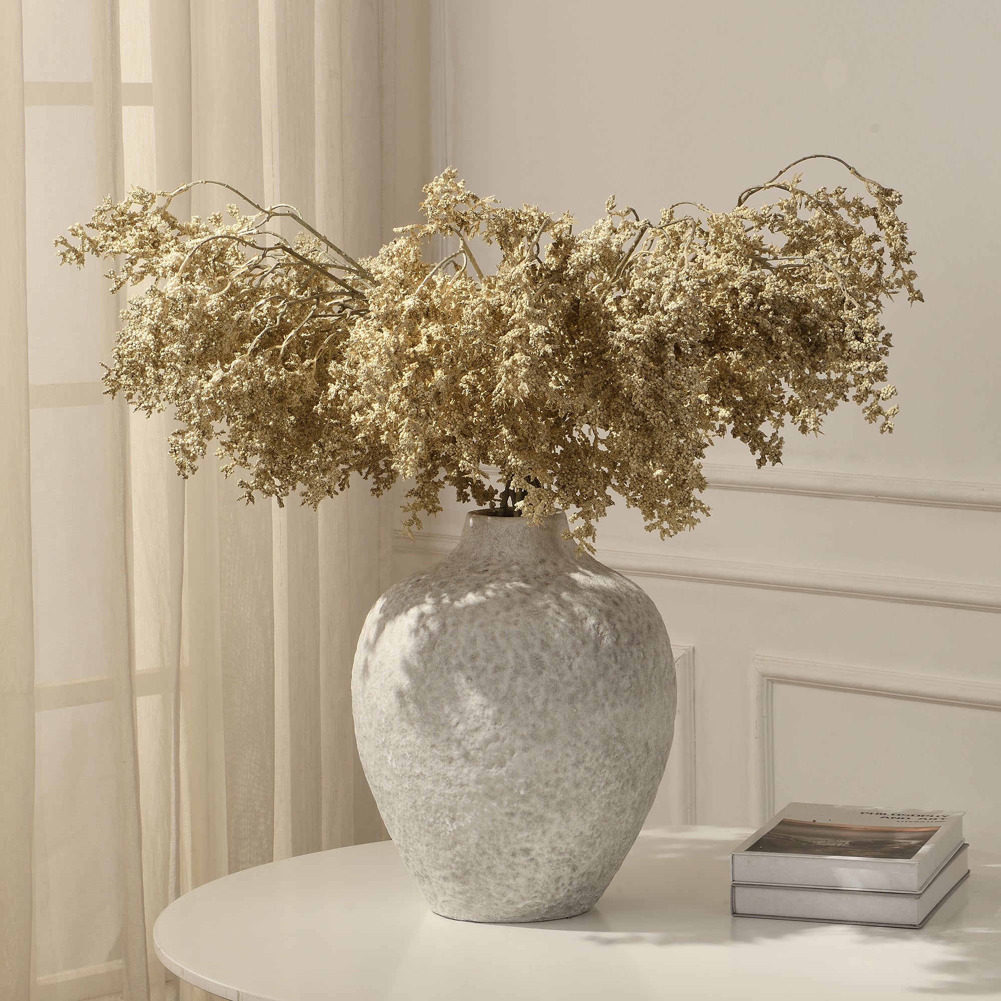 sia-deco-noah-branche-de-baies-branche-artificielle-beige-95-cm image 2
