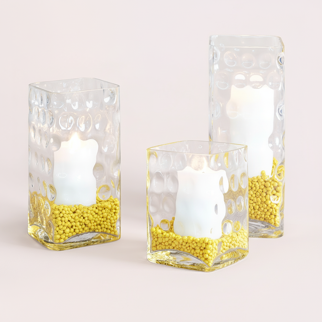 sia-deco-antica-gravillons-vase-jaune-350-ml-pierre-10-cm image 3