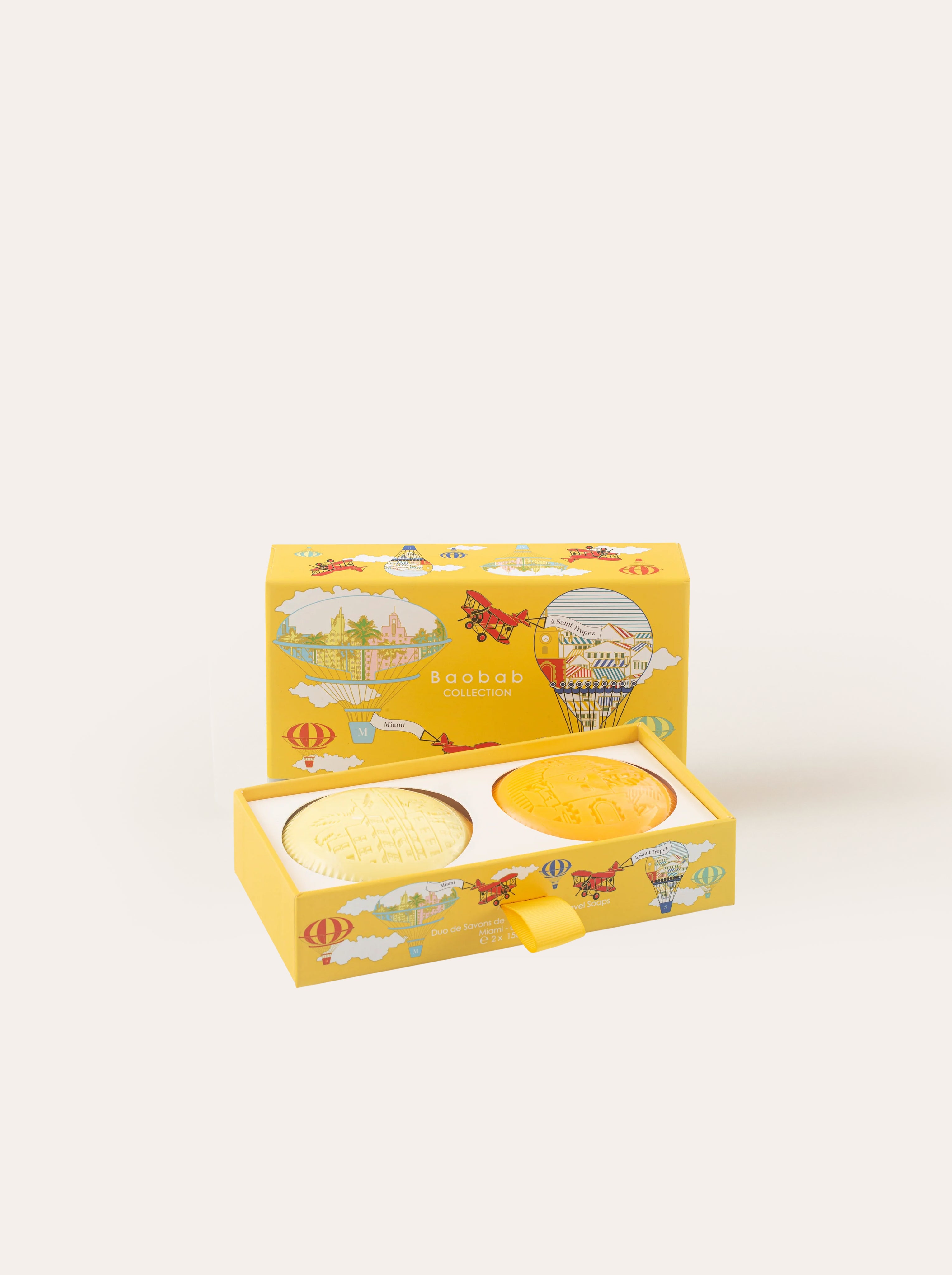 baobab-my-first-baobab-coffret-savon-miami-st-tropez-2x150g image 1
