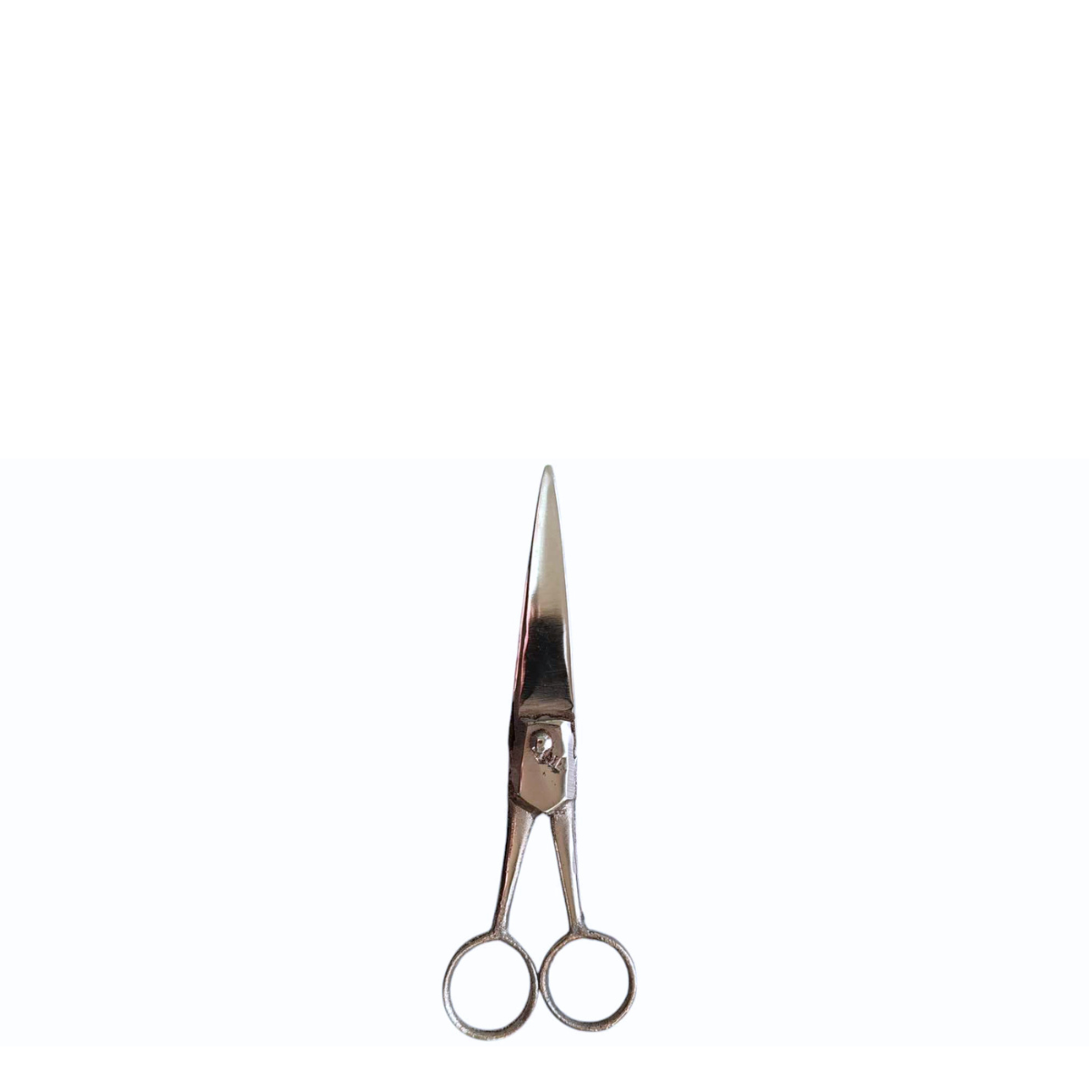 sia-deco-charlie-ciseaux-d-coratifs-argent-22-cm-m-tal image 1