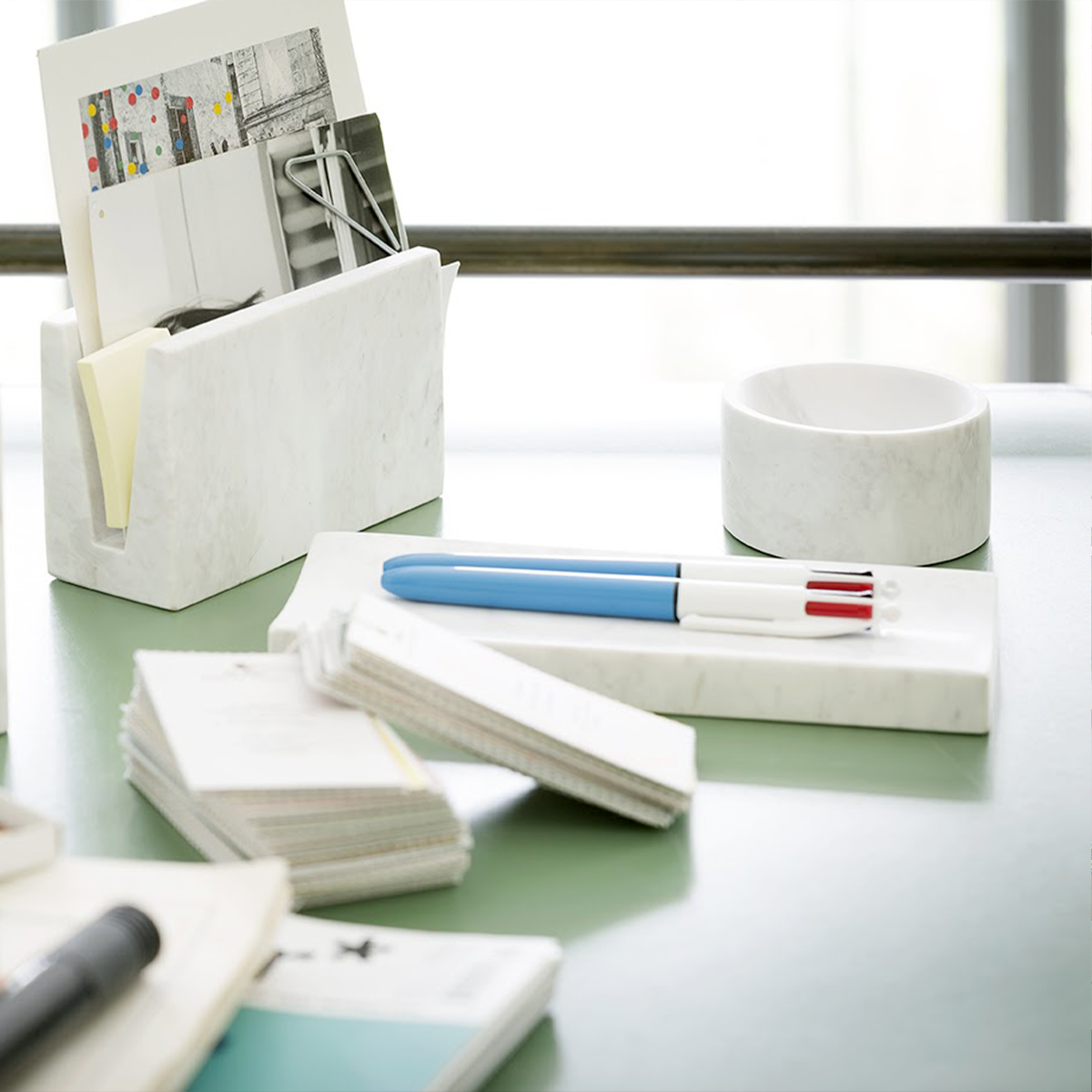 sia-deco-charlie-vide-poche-office-blanc-marbre image 4
