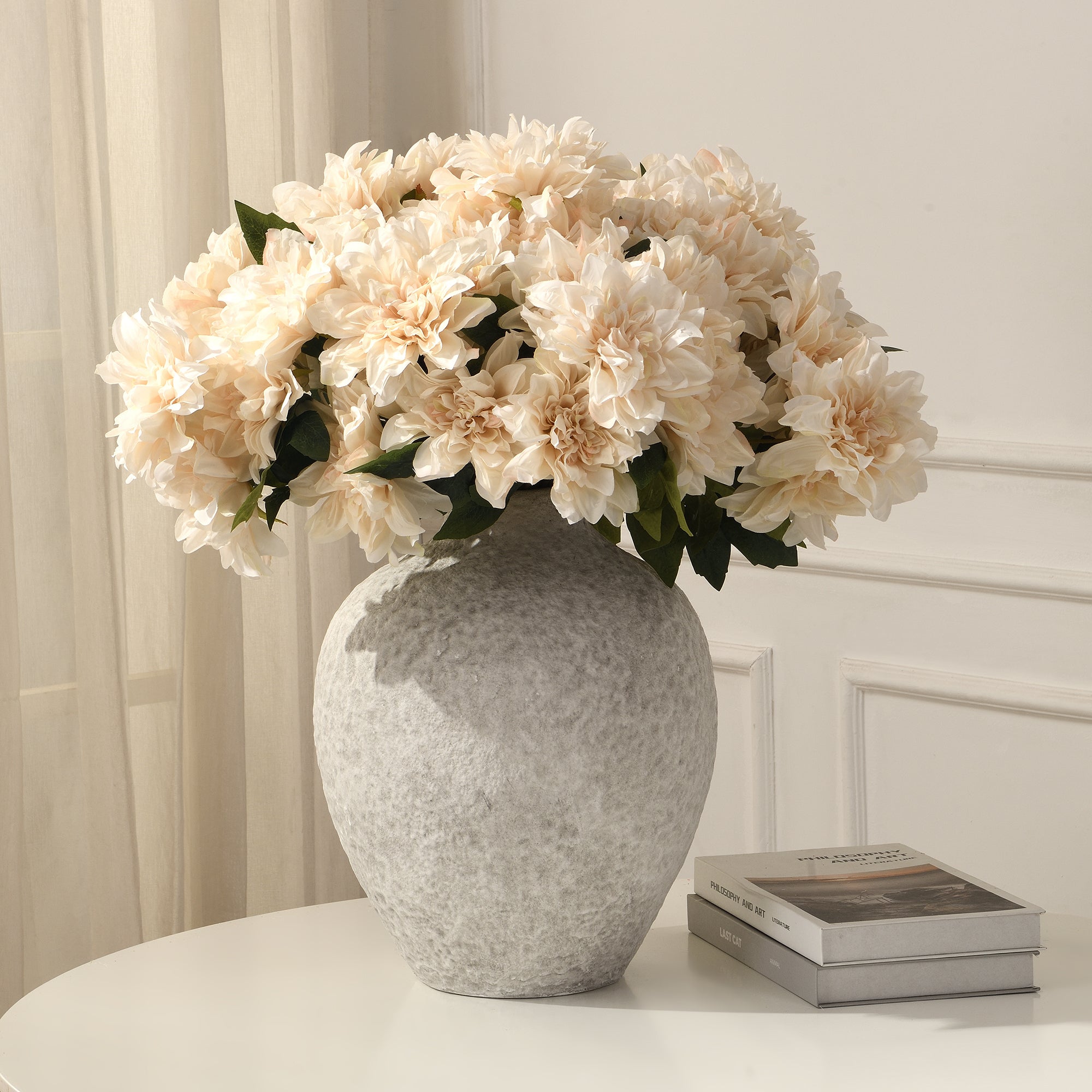 sia-deco-noah-tige-de-dahlia-45-cm-fleur-artificielle-cr-me image 5