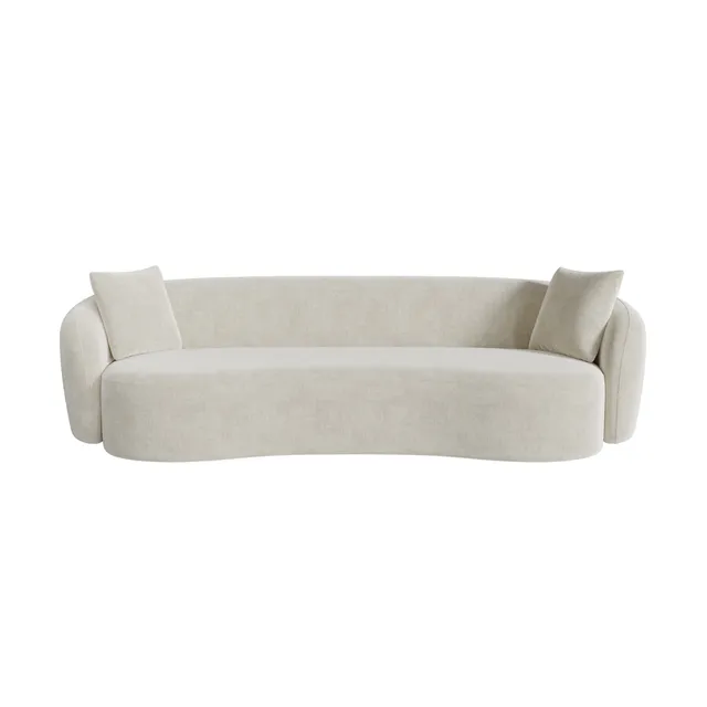 sia-haussmann-c-line-canap-droit-cr-me image 1