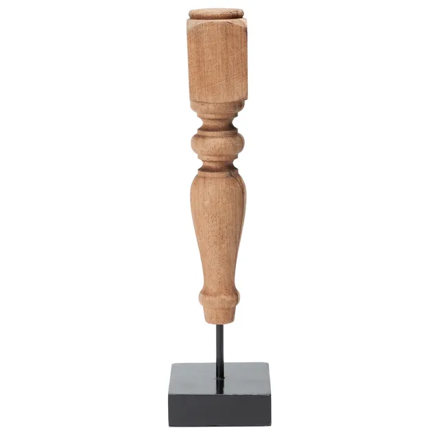 sia-deco-victoria-statue-bois-40-cm-marron-sur-pied image 1