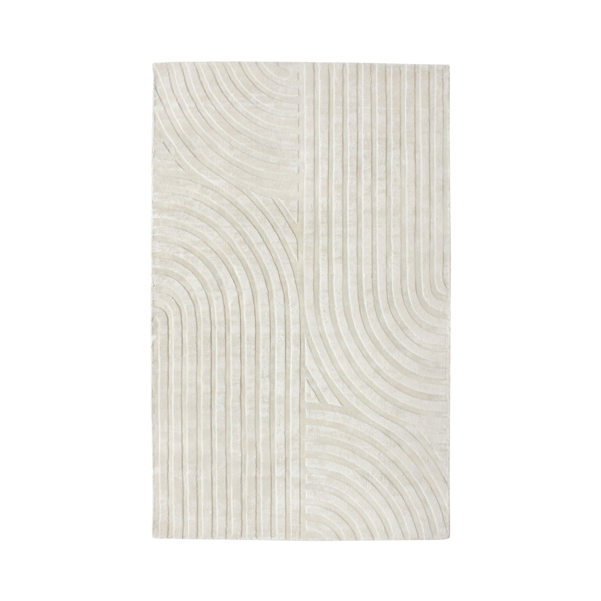 sia-nola-dana-230x160-cm-tapis-beige-en-viscose-fait-main image 7