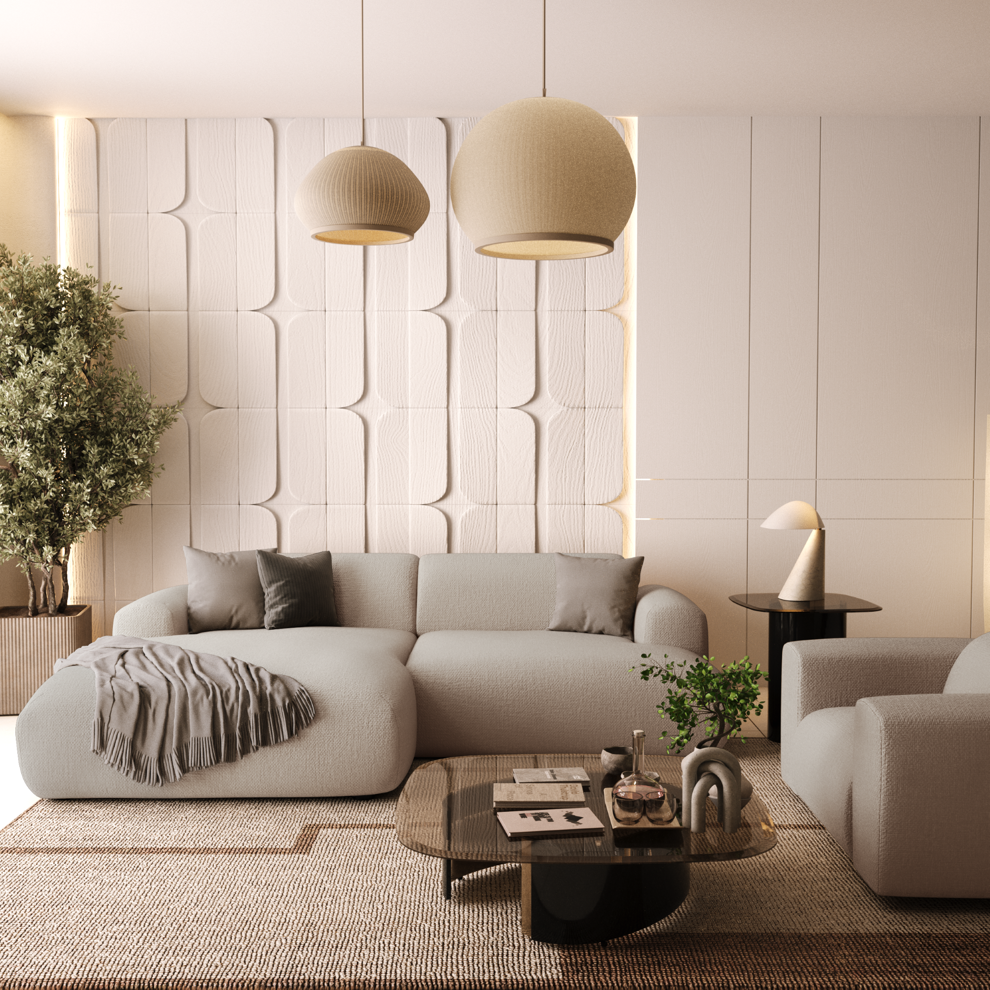 sia-myra-canap-angle-gauche-vert-olive-5-places image 2