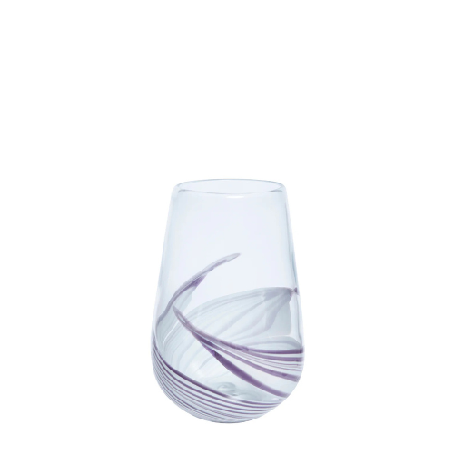 sia-deco-antica-almond-vase-verre-violet-23-cm image 1