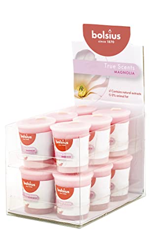bolsius-true-scents-mini-bougie-parfum-e-magnolia-rose-lot-12 image 3
