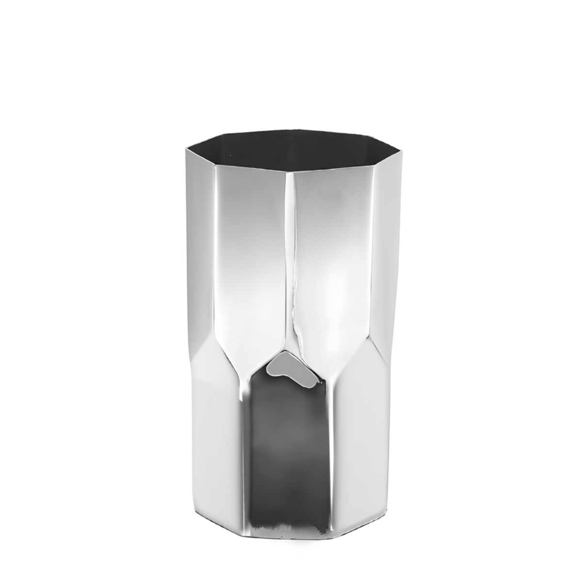 sia-antica-vase-icing-petit-format-argent-23-cm-aluminium image 1
