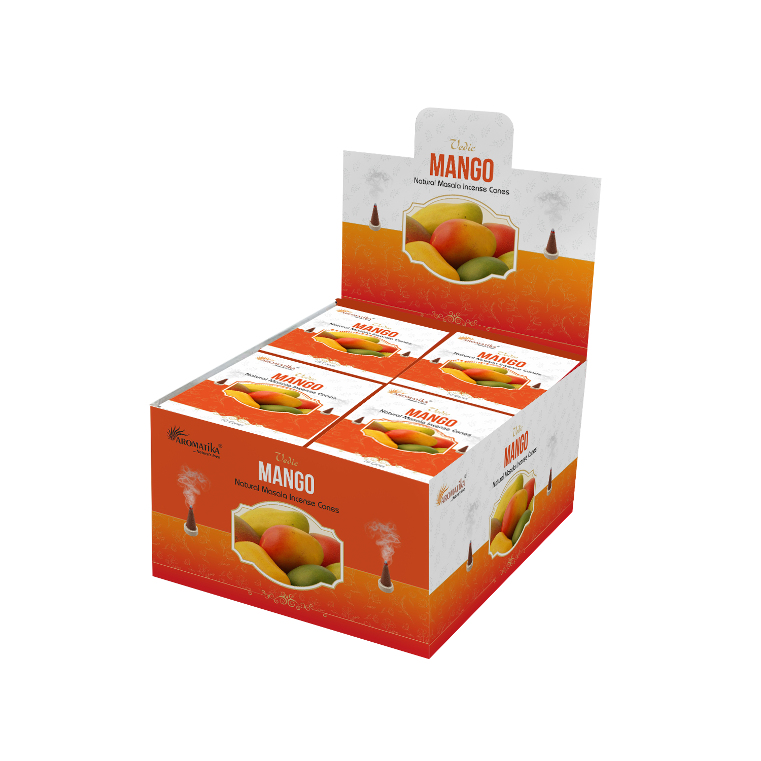 aromatika-vedic-c-nes-d-encens-mangue-120-fruit image 1