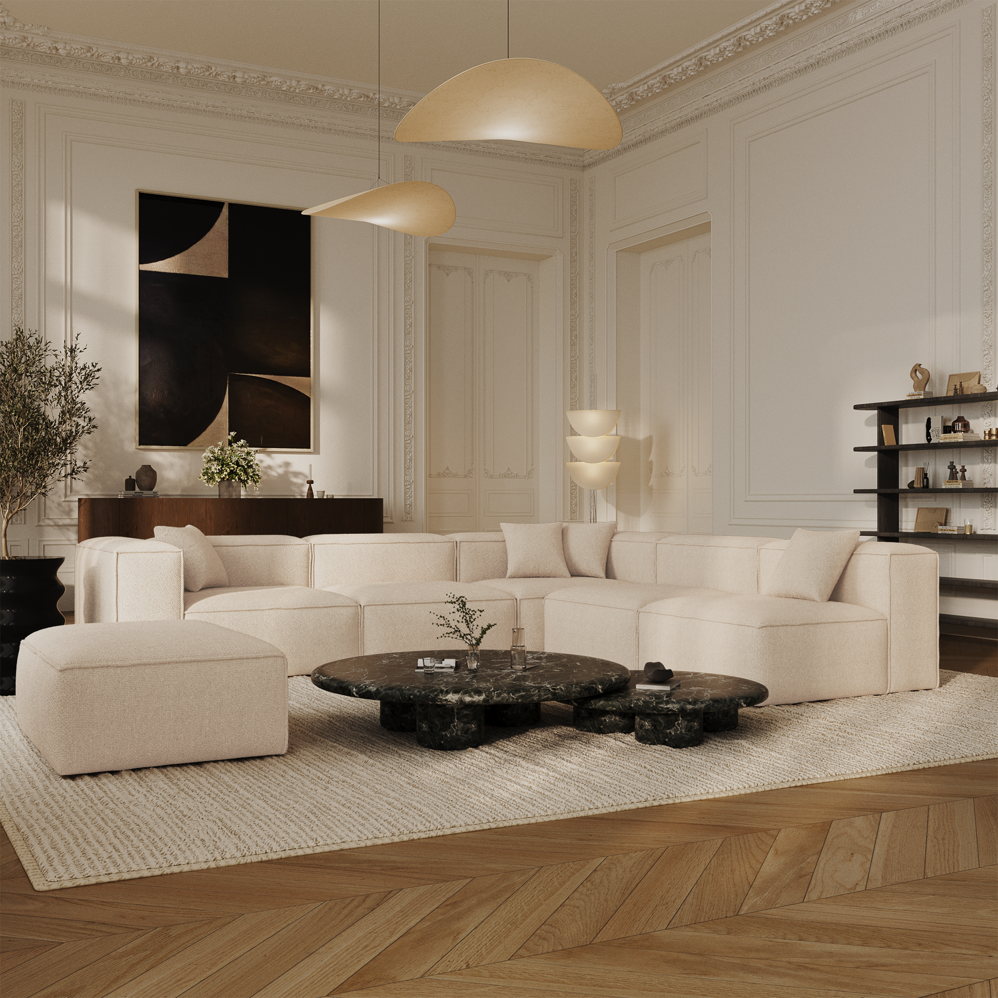 sia-deco-cubi-pouf-modulable-tissu-cr-me-cosy image 2