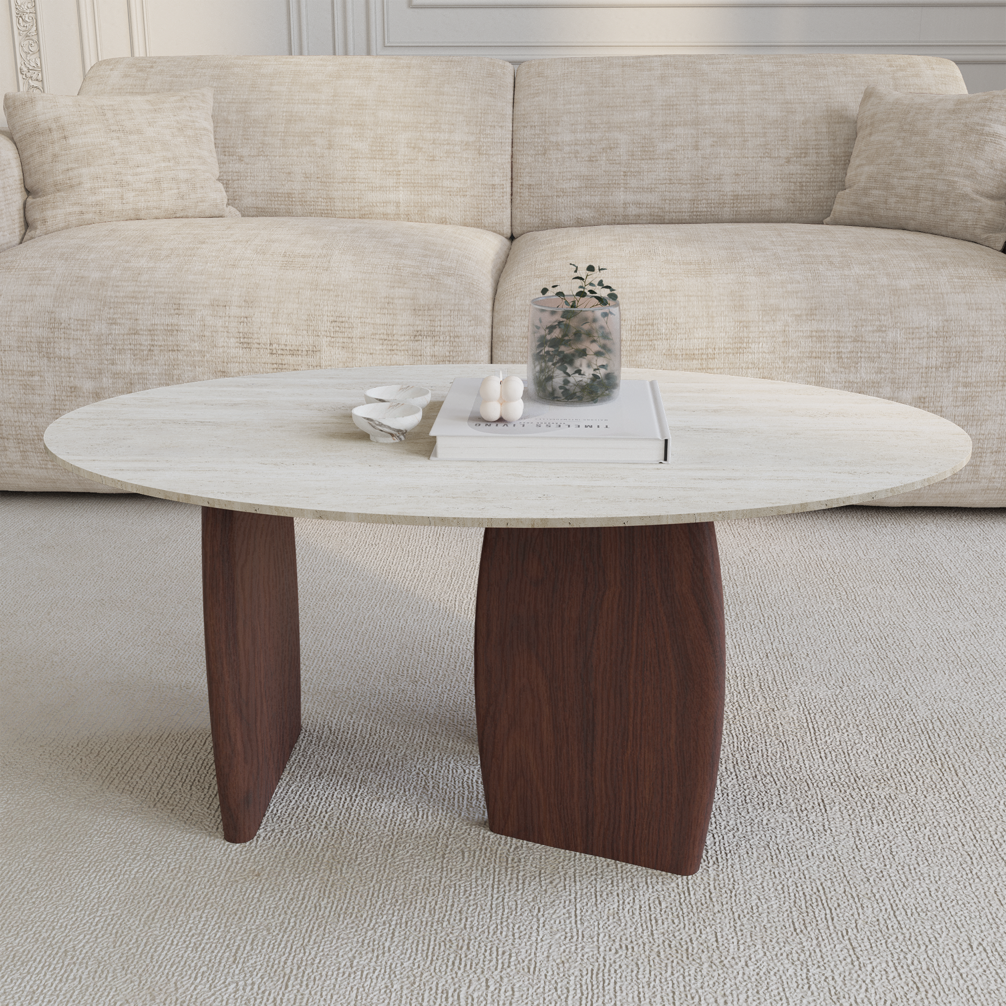 sia-deco-charlie-bali-table-basse-travertin-ronde-c-ramique image 2