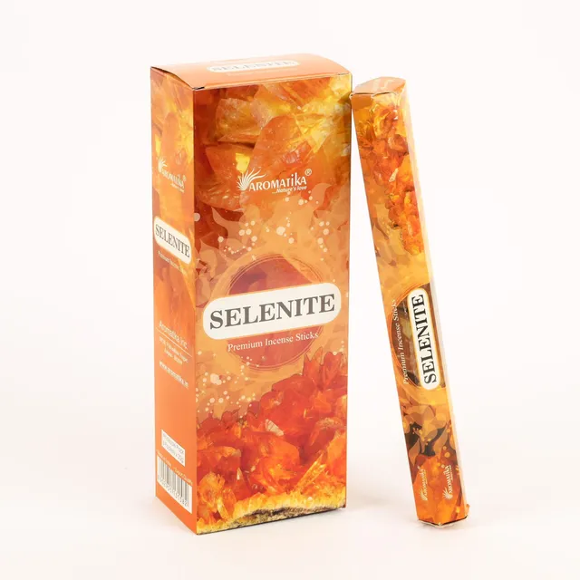 aromatika-hexa-selenite-b-tonnets-d-encens-purifiant image 1