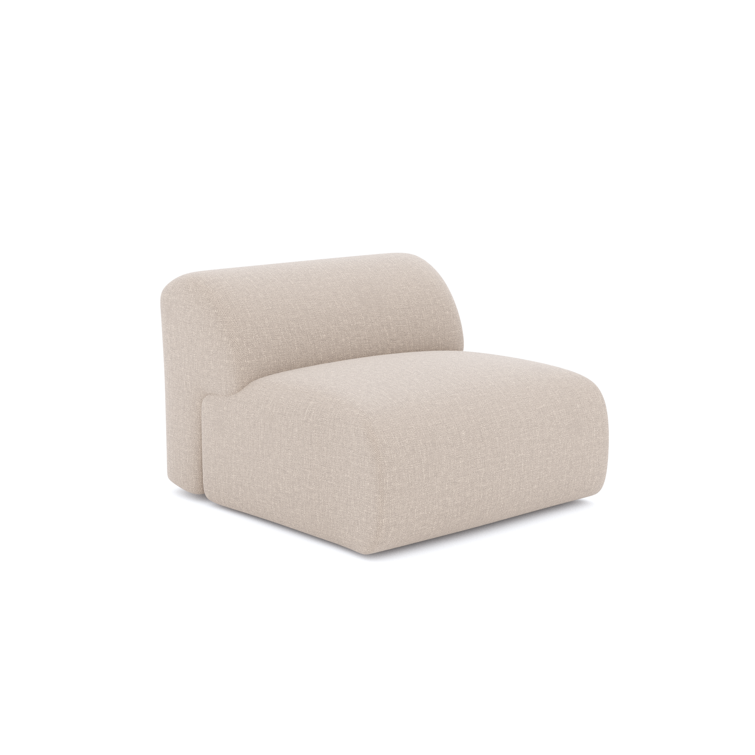 sia-deco-myra-fauteuil-sans-accoudoirs-beige-arrondi image 3
