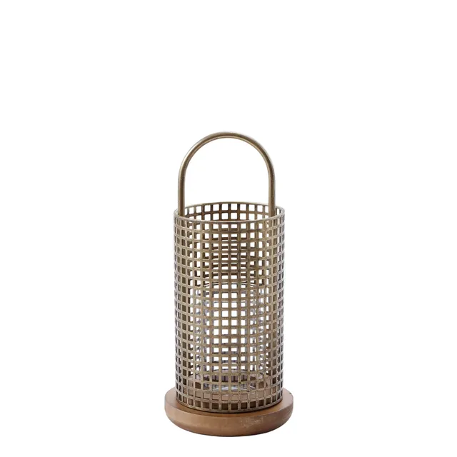 sia-nora-silo-lanterne-dor-e-36-cm-fer-et-verre image 1