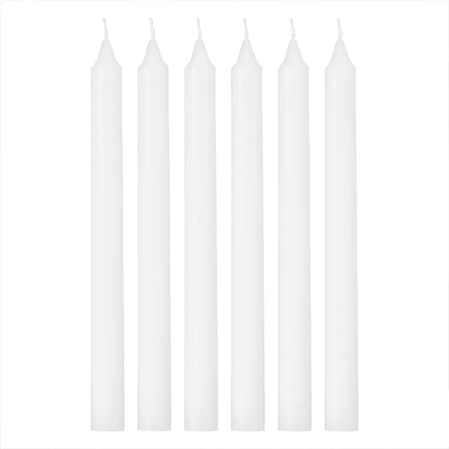 sia-deco-nora-rustic-bougie-chandelier-blanc-25-cm-lot-6 image 1