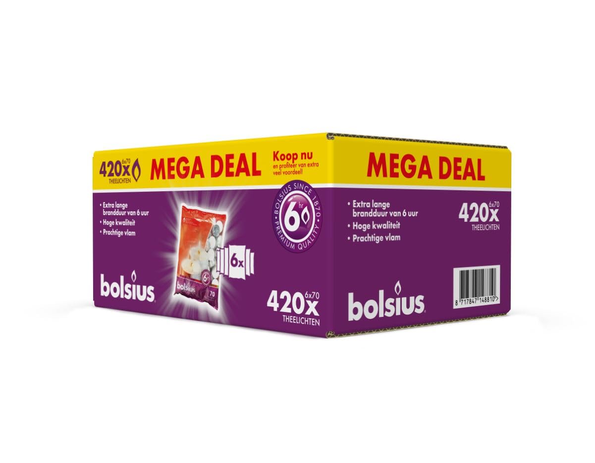 bolsius-bougie-chauffe-plat-blanc-6h-lot-240 image 7