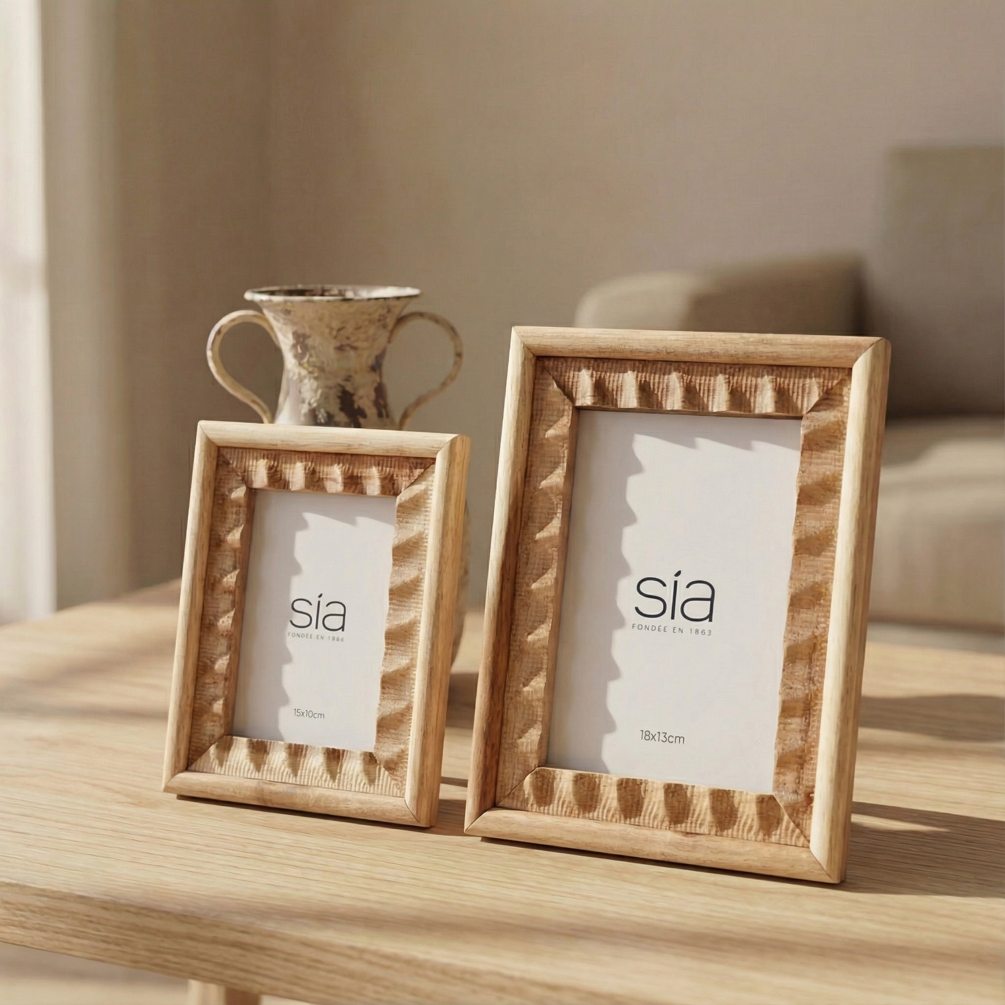 sia-victoria-cadre-photo-natt-acacia-beige-10x15-cm image 6