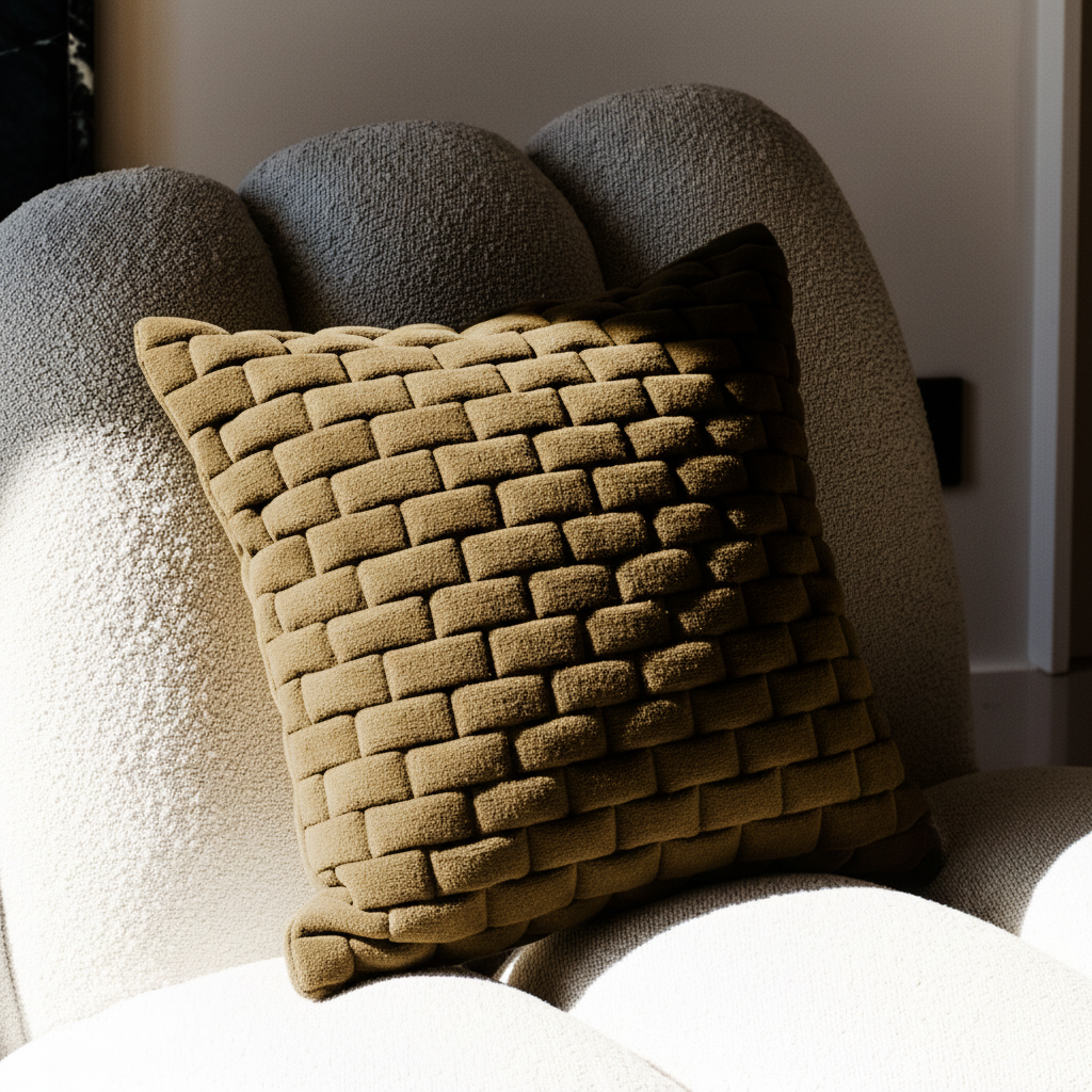 sia-nola-nut-housse-de-coussin-marron-50x50-coton image 2