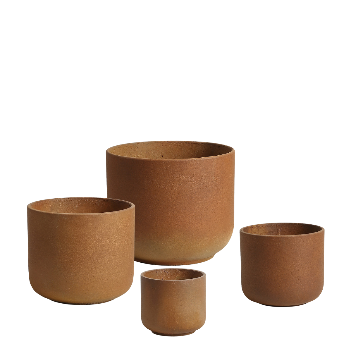 sia-antica-terra-cache-pot-orange-terracotta-lot-de-4 image 1