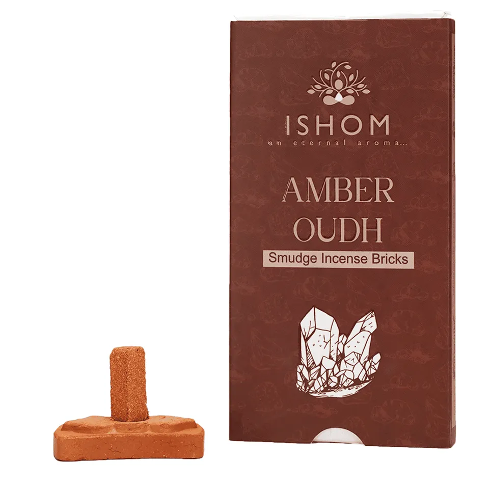 aromatika-ishom-smudge-amber-oudh-briques-encens-x15 image 1