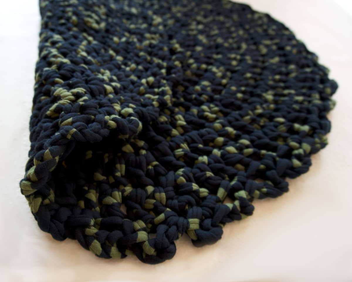 am-cla-tapis-rond-crochet-noir-vert-75-cm-coton-recycl image 6