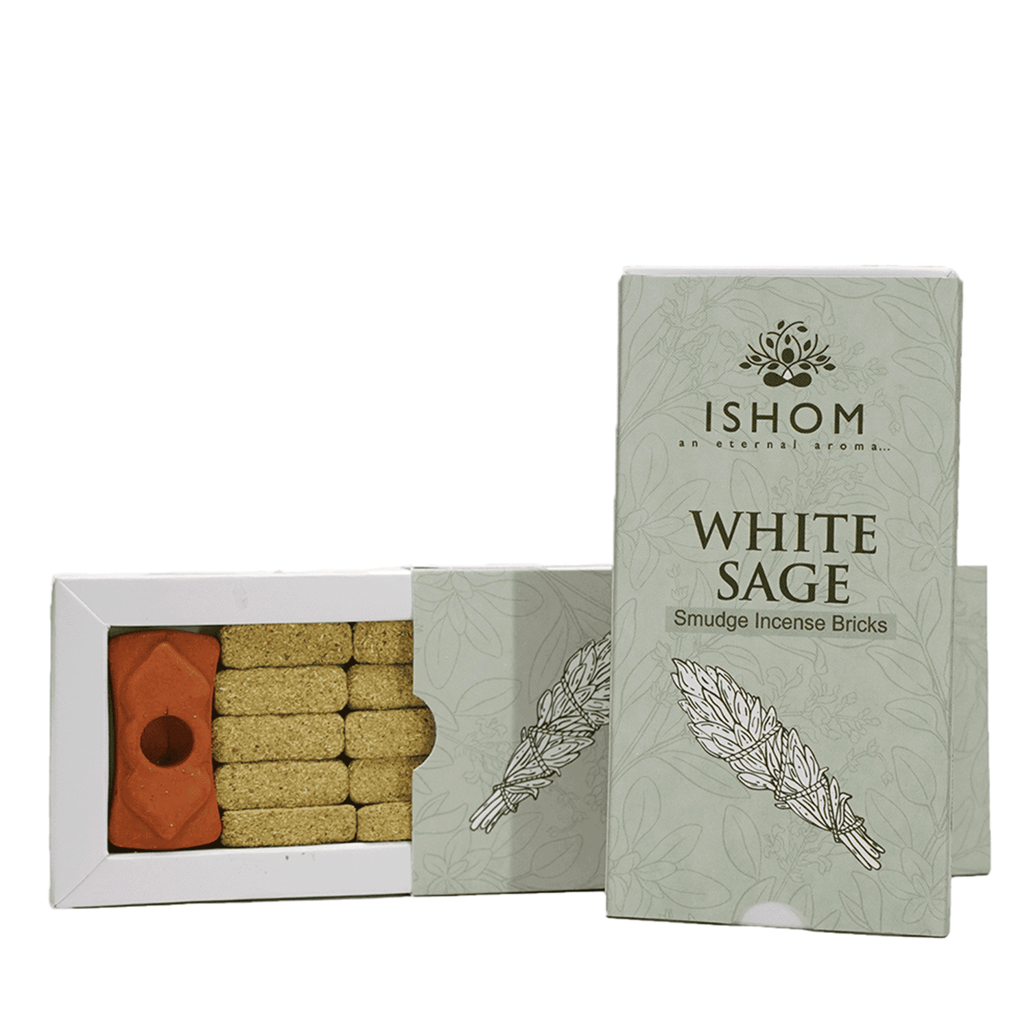 aromatika-ishom-sauge-blanche-briques-d-encens-15-briques-purification image 3