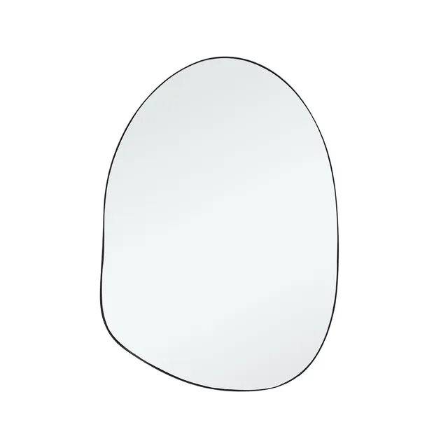 sia-victoria-miroir-organique-70x50-cm-noir-mat-en-fer-mural image 1