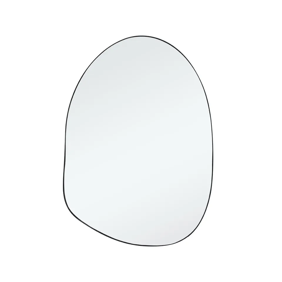 sia-victoria-miroir-organique-70x50-cm-noir-mat-en-fer-mural image 1