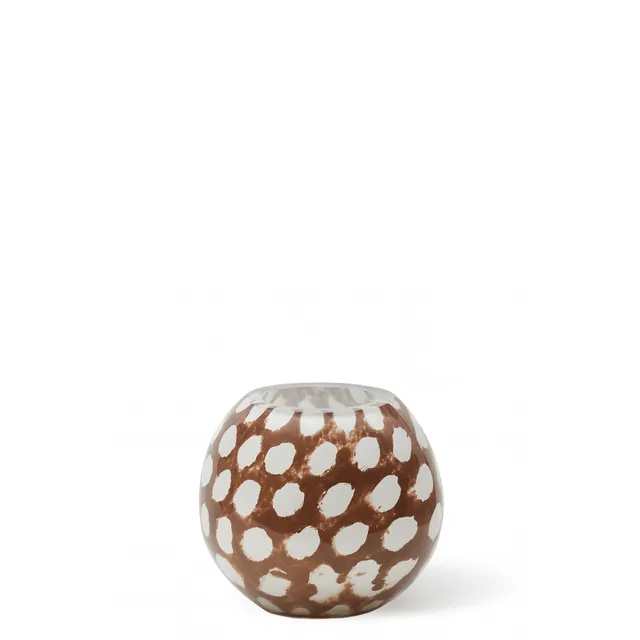 sia-nora-savana-photophore-verre-marron-8-cm image 1